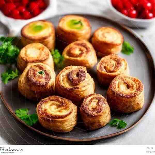 Картофельные рулетики с мясом